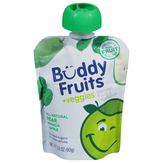 Buddy Fruits Blended Fruits & Vegetables, +veggies, Pear Spinach & Apple