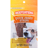 Beefeaters Dog Treats, Oven-baked, Duck Jerky Strips