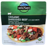 Wild Planet New Beef, Organic, Shredded