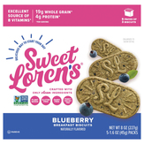 Sweet Loren's New Breakfast Biscuits, Blueberry