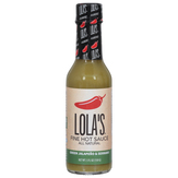 Lola's New Fine Hot Sauce, Green Jalapeno & Serrano