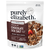 Purely Elizabeth New Ancient Grain Granola, With Probiotics, Chocolate Sea Salt