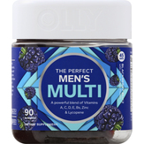 Olly Men's Multi, The Perfect, Gummies, Blackberry Blitz