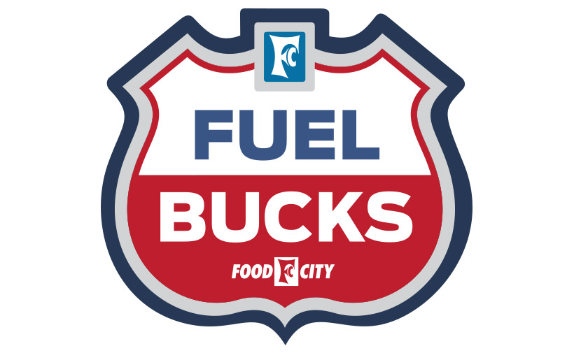 Earn one Fuel Buck for every dollar you spend on groceries, including alcohol, with your ValuCard and redeem your Fuel Bucks for discounts on fuel* at any Food City Gas ‘N Go fuel cente