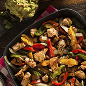 Easy Chicken Tender Fajitas