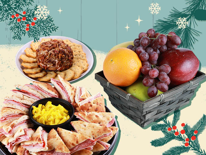 Holiday Party Trays, prepared fresh to order from Food City, are a delicious and crowd-pleasing addition to any special event.