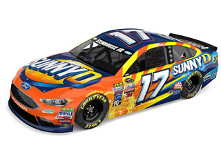 See Ricky Stenhouse, Jr.’s #17 Sunny D Ford Fusion Show Car at Food City before the big race this April