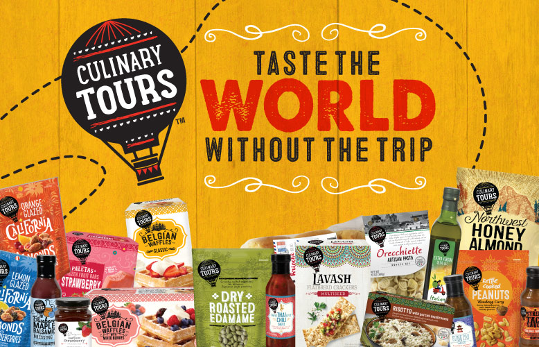 Are you ready to lift off on your Culinary Tour? When you see the adventure balloon on the label you're assured of authentic great taste!