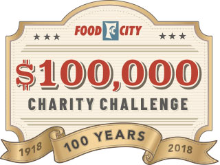 This year Food City will donate an additional $100,000 to charitable organizations throughout the area in celebration of their 100th Anniversary.