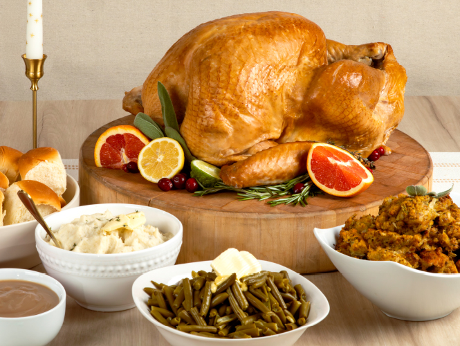Have a big crowd this year? Then the Big Turkey Dinner is the perfect choice for your holiday table.  Order your fully prepared holiday meal today from your local Food City Bakery/deli or online at any time.
