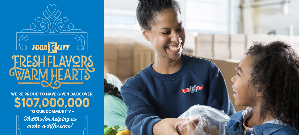 Our loyal customers, vendors and steadfast associates make us who we are. We’re grateful for them and the charitable partners who help us give back. By partnering with non-profit organizations throughout our market area, we endeavor to make our region a better place to live, work and educate our children.