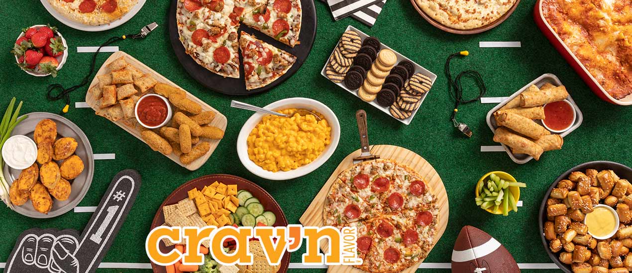 Looking to make the perfect Big Game spread? Crav'n Flavor brand, available at your local Food City grocery store, delivers serious satisfaction for whatever you are craving.