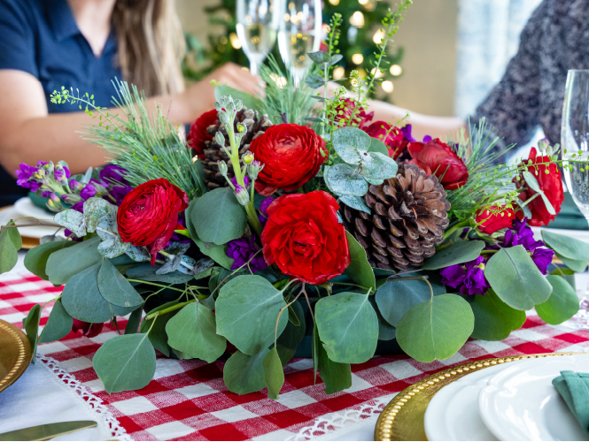 One of our holiday fresh floral centerpiece from your local Food City florist is what you need to get your Holiday table ready this year.