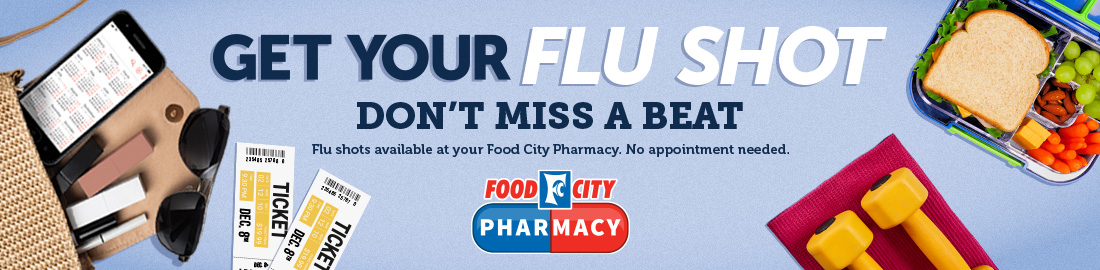 Flu shots help protect yourself, your family, and your neighbors’ health. Get one today at your neighborhood Food City Pharmacy