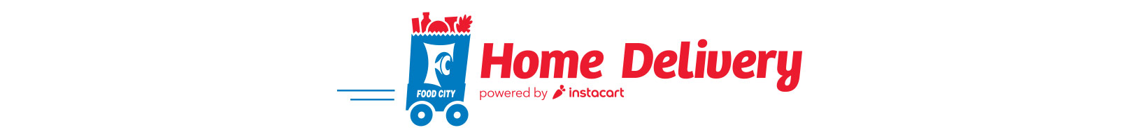  With Food City Delivers, powered by Instacart, you can shop, schedule, and sit back with same-day delivery. 