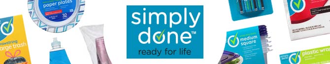 With Simply Done brand, available at your local Food City grocery store, you can be ready for life for less.