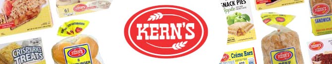 Kern's locally made top-quality bread and bakery products are available at Food City stores.