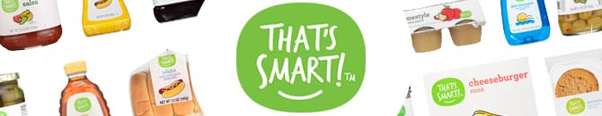 That’s Smart!® provides you with hundreds of budget-friendly essentials across the store for your family’s needs. Look for That's Smart® in your grocer's aisle and Live Smart, Shop Smart and Save Smart!  