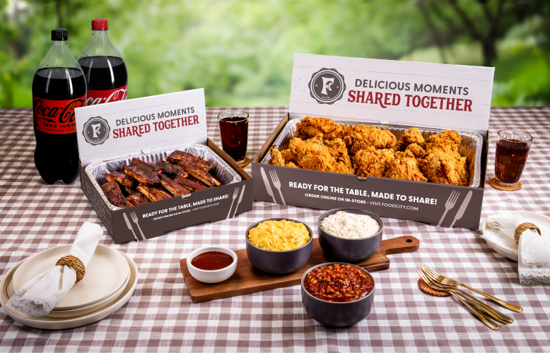 Order hot, ready-to-serve Party Boxes from your local Food City® grocery store.  Perfect for game days, family gatherings, or office events. Freshly prepared, affordable, and sized to feed a crowd.