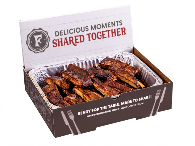 Food City® party box of The 