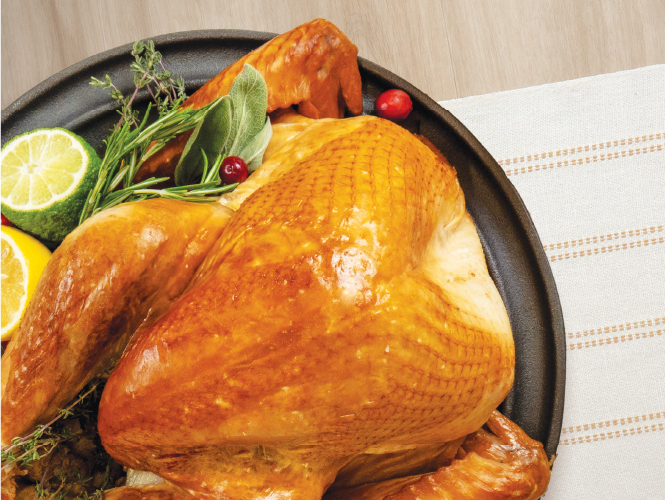 Frozen Butterball turkey promotion – 96 cents per pound with $25 purchase, plus $15 off with select gift card purchase and 5x Fuel Bucks offer valid November 5–27