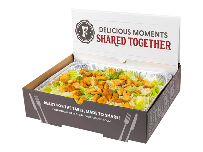 Serve up a classic favorite with our Caesar Salad Party Box—perfect for any occasion.