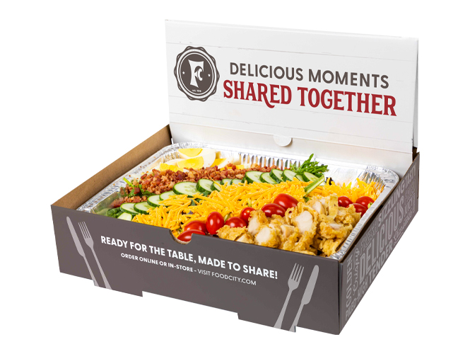 Bring bold Southern flavor to your next gathering with our Country Cobb Salad Party Box.