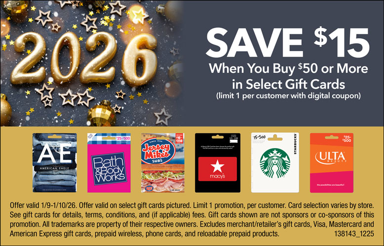 save on gift cards