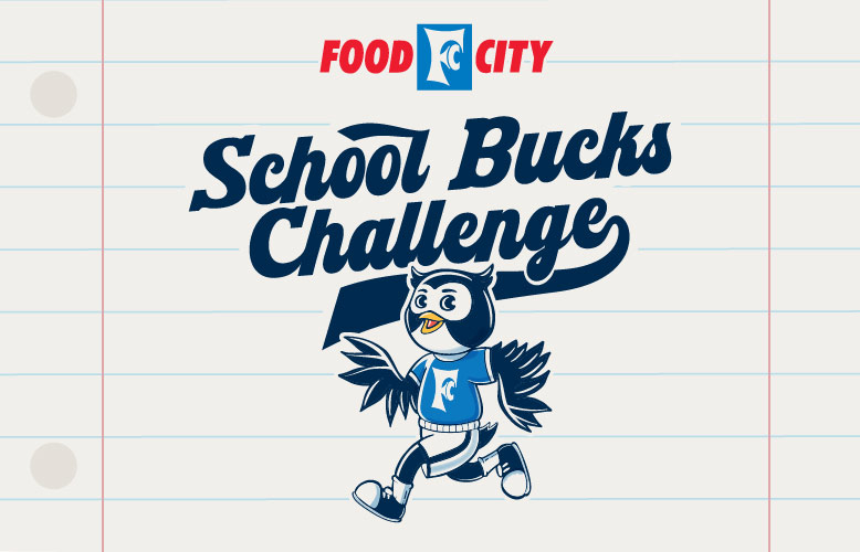 Instructions for school coordinators on how to enroll in Food City® School Bucks and start earning.