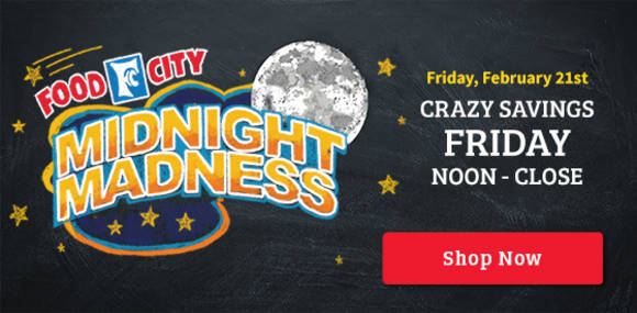 Food City Midnight Madness Is Back This Week