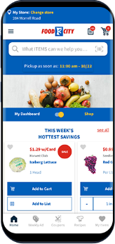 Food City Mobile App